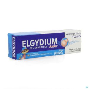 Elgydium Junior Bubble Dentifrice Tube 50ml