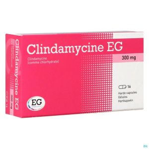 Clindamycine E.g. 16 Caps 300 Mg