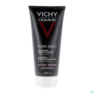 Vichy Homme Hydra Mag C Gel Douche 200ml