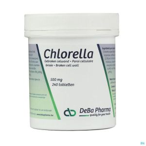Chlorella Deba 240 Tabl 500 Mg