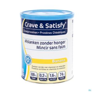 Crave & Satisfy Dieetproteinen Banana 200 G