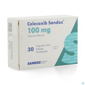 Celecoxib Sandoz 30 Caps 100 Mg