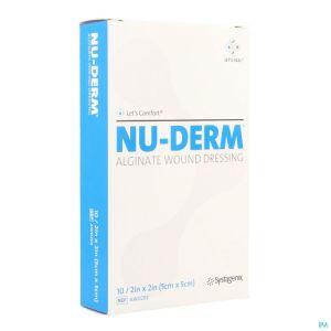 Nu-Derm Alginaat 5X5Cm Awd202 10 St