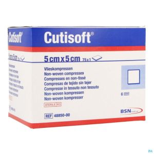 Cutisoft N-Woven Ster 5X5 Cm 4885000 75 St