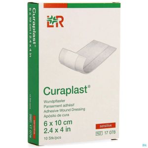 Curaplast Sensitive 6Cmx10Cm 17078 10 St