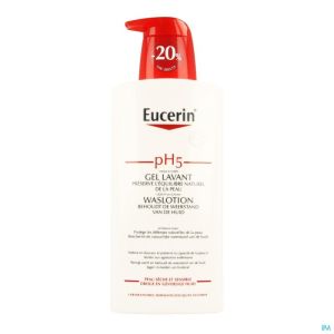 Eucerin Ph5 Peau Sens Savon Liq+pompe 400ml -20%