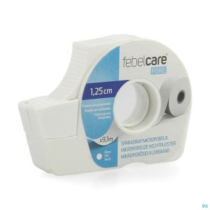 Febelcare Pore Microp Pl Wit 12,5 Mm X 9,14 M