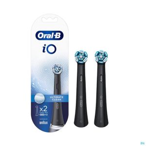 Oral B Refills Io Ultimate Clean Black 2 St