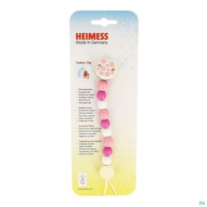 Heimess Attache Sucette Bois Rose H9217