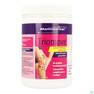 Mannavital Triomove Vanille Pdr 480 Gr