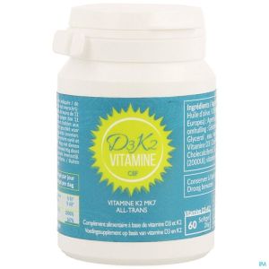 Vit D3 K2 Cbf 60 Softgels