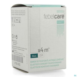 Febelcare Haft Elast Cohes Fix Verb 8 Cm X 4 M