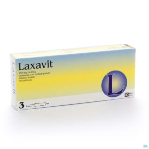 Laxavit Micro Enema Inj 3x12ml