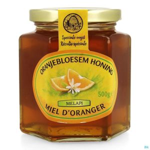 Melapi Honing Oranjebloesem Vloeib 500 G