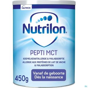 Nutrilon Pepti Mct Pdr Blik 450 G Nf 147252