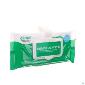 Clinell Univ Doekjes Clip Pack Cwp50 50 St