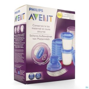 Avent Via Natural Moedermelk Bewaarbekerset 1 St