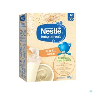 Nestle Baby Cereals Rijst Vanille Glutenvr 250 G