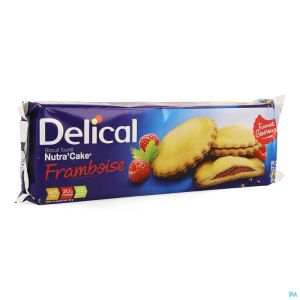 Delical Nutra Cake Framboos 3X135 Gr Nm