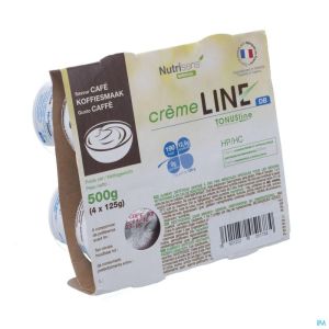 Nutrisens Cremeline+ Db Koffie Z/Lact 4X125 G