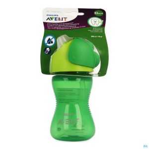 Avent Drinkbeker Rietje Jongen Groen 300 Ml