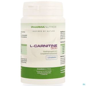 L-Carnitine 500 Pharmanutrics 120 Tabl