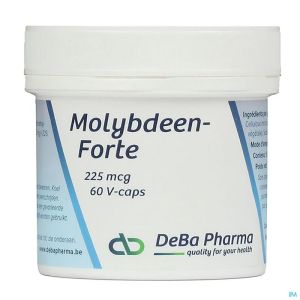 Molybdeen Forte Deba 60 Caps 225 Mcg