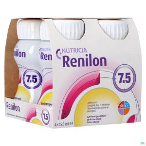 Renilon 7.5 Abrikoos 4X125 Ml