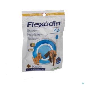 Flexadin Plus Mini Hond/Kat Veter 30 Kauwtabl
