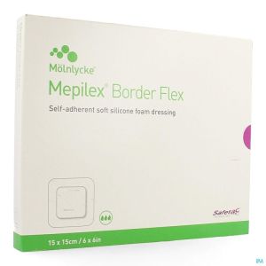 Mepilex Border Flex 15X15Cm 595400 5 St