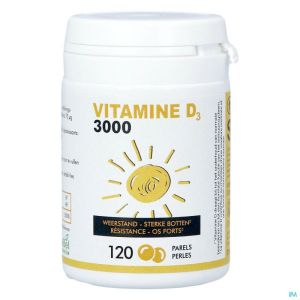 Soria Vitamine D 3000Iu 120 Parels