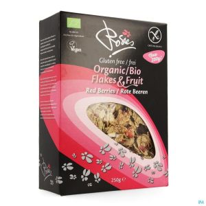 Rosies Flakes Rode Vruchten Bio 250 G