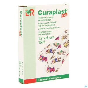 Curaplast Kids Pleisters 1,7X6Cm 30630 15 St