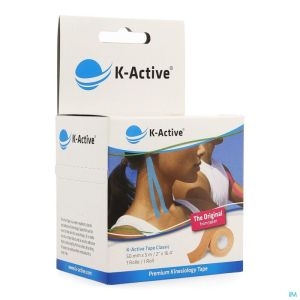 Naqi K-Active Tape Classic 5Cmx5M Neutr 1 St