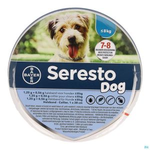 Seresto Dog 1,25g +0,56g Collier ( 8kg