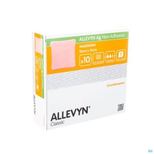 Allevyn Ag N/Adh 10X10Cm 66800084 10 St