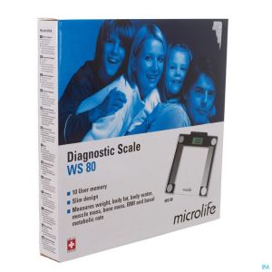 Microlife Weegschaal Diagn Ws80 1 St
