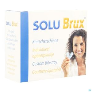 Solu Brux Opbeetplaatje Aanpasb Blauw 1 St