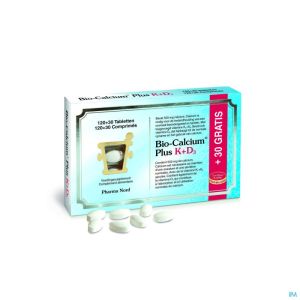 Bio-Calcium Plus K+D3 Promo 120 Tabl + 30 Gratis