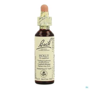 Bach Flower Remedie 15 Holly 20ml