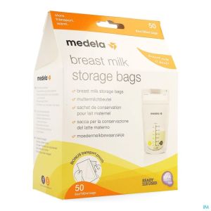 Medela Zakjes Voor Moedermelk 180 Ml 50 St