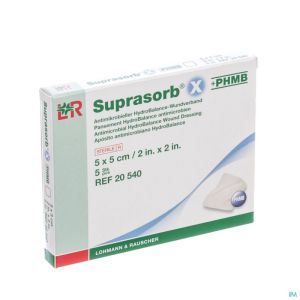 Suprasorb X Phmb 5X5Cm 20540 5 St