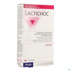 Lactichoc Caps 20