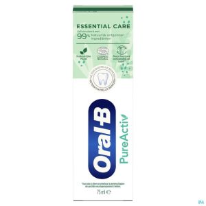 Oral B Tandp Pureactiv 0% Essential 75 Ml