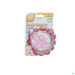 Raz Baby Bijtring Razberry Pink 1 St