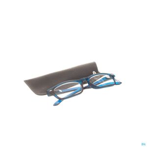 Pharmaglasses Leesbril Donker Blauw +4 1 St
