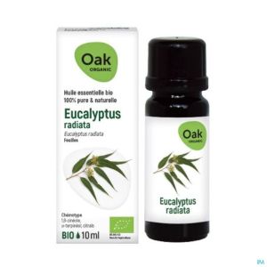 Oak Ess Olie Eucalyptus Radiata Bio 10 Ml