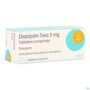 Diazepam Teva 60 Tabl 5 Mg