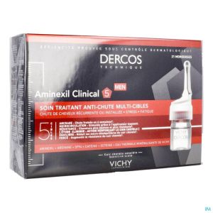 Vichy Dercos Aminexil Clinical 5 Men Amp 21x6ml