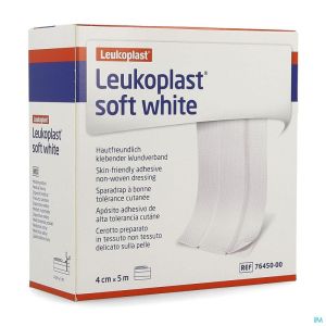 Leukoplast Soft White 4Cmx5M 7645000 1 St